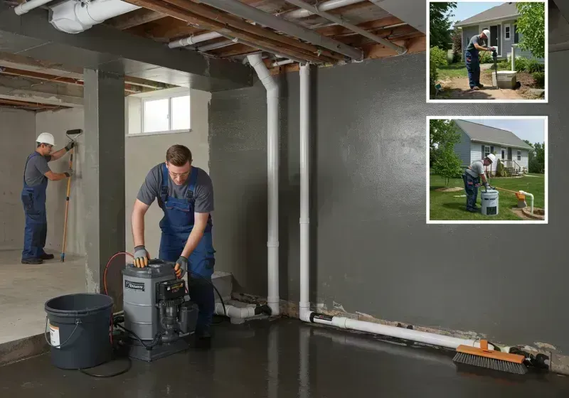 Basement Waterproofing and Flood Prevention process in Manchester, OH